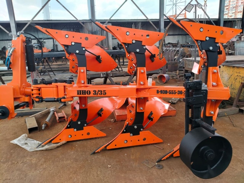 Плуг навесной оборотный 3/35 купить в Ставрополе – «БДН-АгроКубань», 4