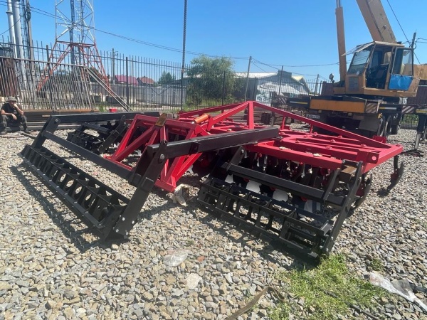 Борона дисковая прицепная БДН 6х4П цельнорамная, 56 рабочих органа купить в Ставрополе – «БДН-АгроКубань», 2
