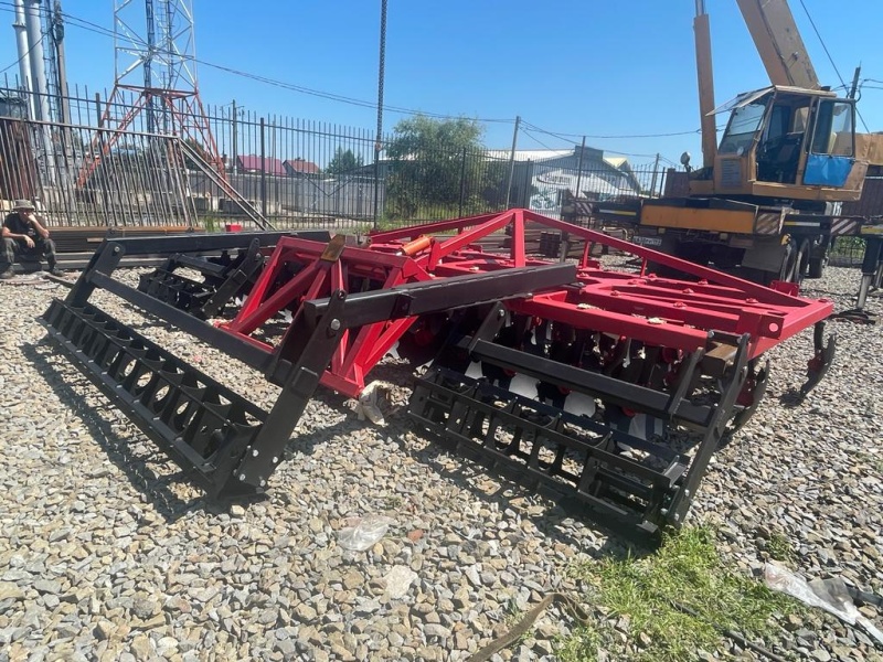 Борона дисковая прицепная БДН 6х4П цельнорамная, 56 рабочих органа купить в Ставрополе – «БДН-АгроКубань», 2