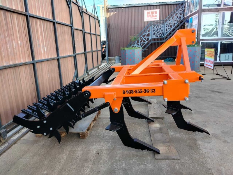 Плуг чизельный навесной ПЧН-2,1Н с зубчатым катком купить в Ставрополе – «БДН-АгроКубань», 7