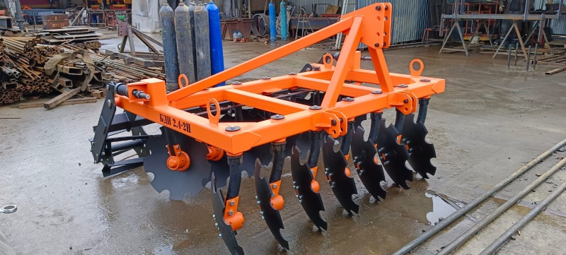 Борона дисковая навесная БДН 2,4х2Н с амортизаторами катка, 14 рабочих органов купить в Ставрополе – «БДН-АгроКубань», 5